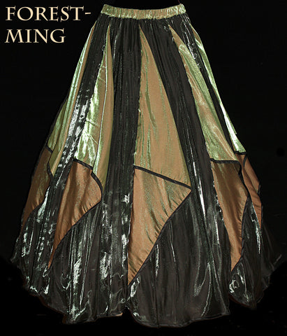 Shimmer Scroll Skirt