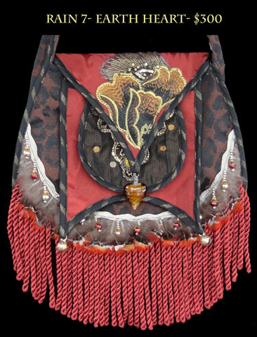 * RAIN BAG 7- EARTH HEART- $300