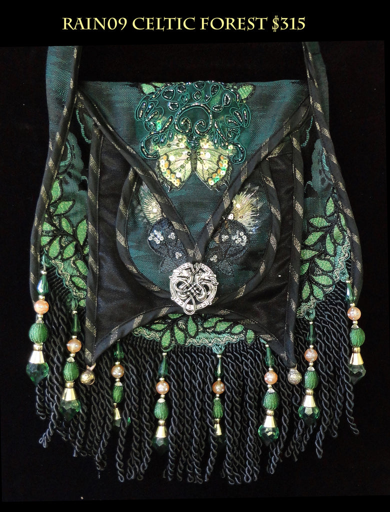 * RAIN BAG 9 Celtic Forest- $315