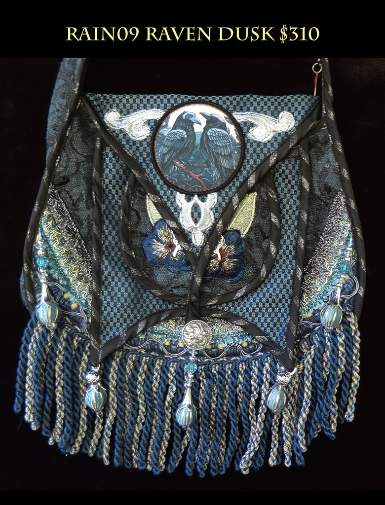 * RAIN BAG 9 Raven Dusk- $310