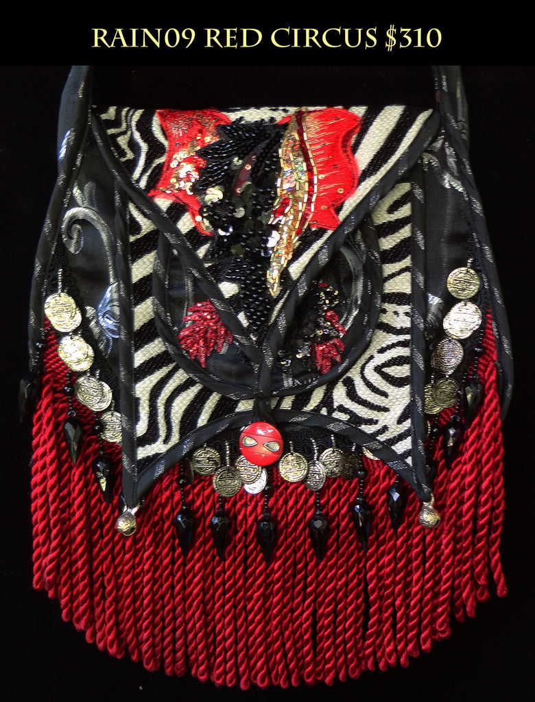 * RAIN BAG 9 Red Circus- $310