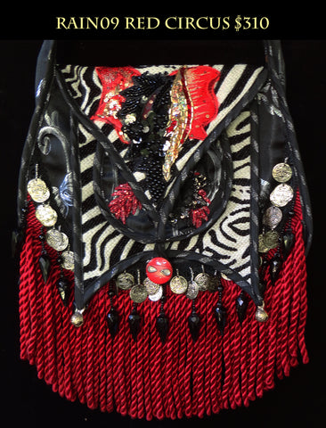 * RAIN BAG 9 Red Circus- $310